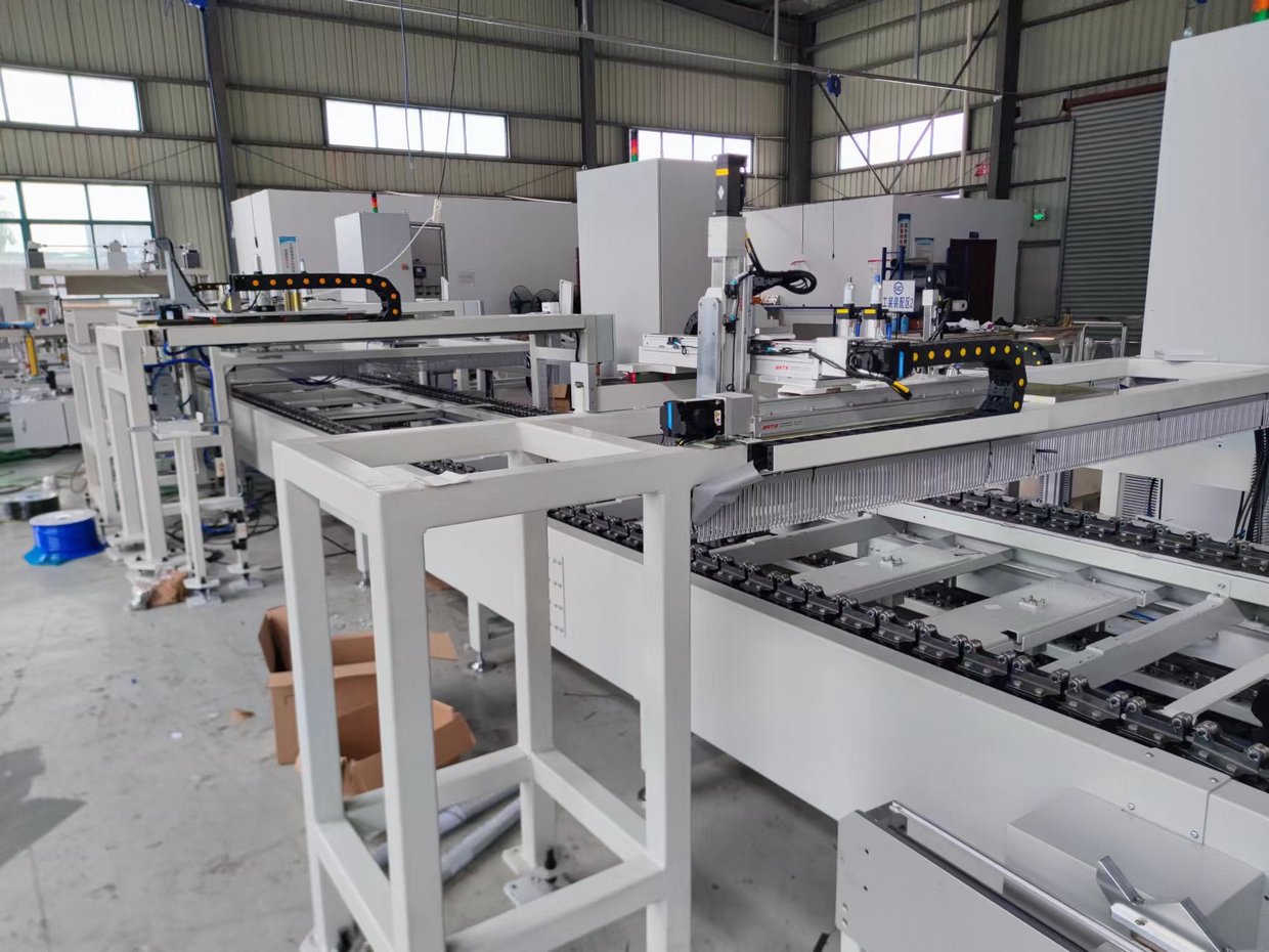 纸筒上下件自动化